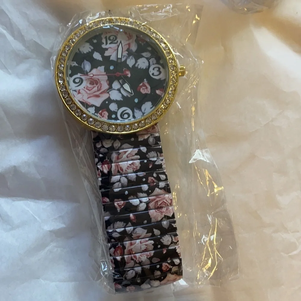 Time To Blossom Floral Watch